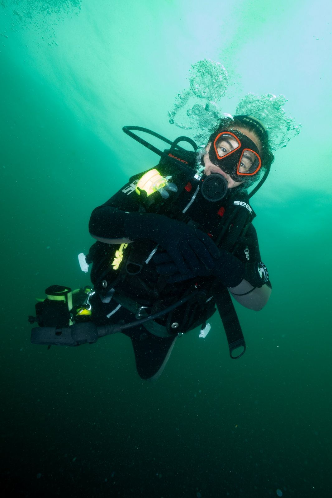 Lorena, bióloga marina y Divemaster
